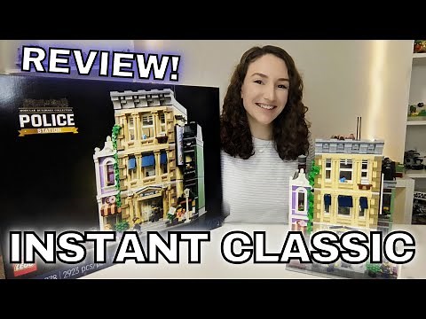 An Instant Classic // LEGO Modular Police Station Review (10278)