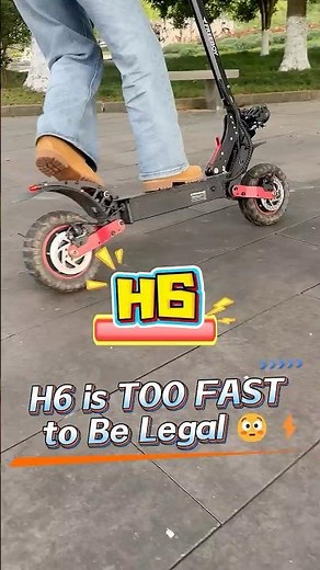 【2400W Dual Motor + 37MPH Speed + Off-Road Power】H6 Electric Scooter Review ⚡🔥