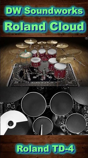 🟢 DW Drums Soundworks | Roland Cloud | Roland TD-4 KP