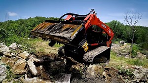 1.5K views · 45 reactions | The Mega Mixer material handling bucket for skid steers and tractors allows you to mix and transport concrete to remote areas. | Danuser | Facebook