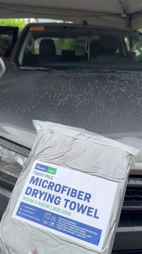 264 reactions · 90 comments | Upgrade your car washing routine with our super absorbent Microfiber Drying Towel. Designed to quickly absorb water for a faster and more efficient drying process. ✅ Quick absorption of water ✅ Efficient ✅ Less risk of scratches ✅ Spotless finish Message us for more info. Shop here > SHOPEE: https://rb.gy/6v4jwb LAZADA: https://rb.gy/ethrqm #dryingtowel | The Cleaners Depot | Facebook
