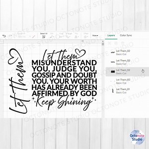 Let Them SVG: Motivational Self-love Cricut Cut File (digital Download) - Etsy