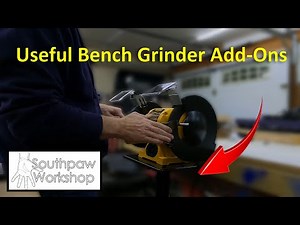 Ultimate Bench Grinder Setup! Portable and Versatile.