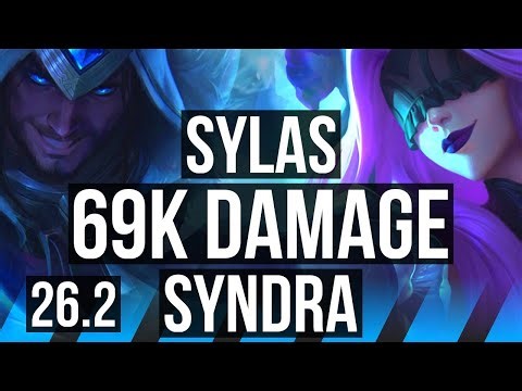 SYLAS vs SYNDRA (MID) | 69K damage, Good KDA: 22/3/11 | EUW Grandmaster | 26.2