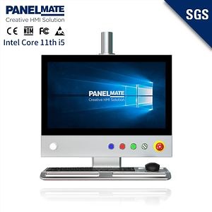 [Hot Item] 21.5 Inch Supported Arm System Control Panel PC Capacitive Touch Screen IP65 Intel Core 11th I5 LCD Display Cantilever Industrial Panel PC All-in-One PC