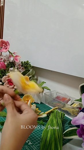 11K views · 118 reactions | FUZZY TUTORIAL: ORCHIDS PART 2 White pot https://vt.tiktok.com/ZSHc6thbUAoAu-CSqte/ | Blooms by Jhona | Facebook