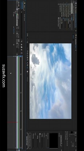 Quick Way to Animate Clouds in After Effects