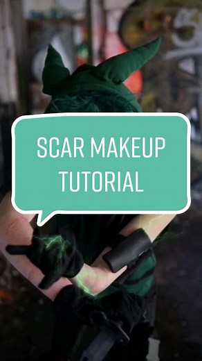 Scar Makeup Tutorial for Deku Cosplay