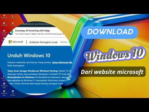 Cara download windows 10 ISO dari Website Resmi Microsoft