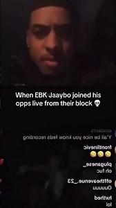 EBK Jaaybo on IG Live 😂 #ebkjaaybo #ytshorts #rap
