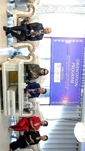 Namuna College of Fashion Technology (NCFT) was delighted to welcome the 24th Batch (1st Semester) of the Bachelor of Fashion Design and Management (BFDM) program during the Orientation Programme, held in the presence of our Founder Principal, Mrs. Gyani Shova Tuladhar, and Vice Principal, Mr. Jeebeswor Lal Shrestha. The session was enriched by inspiring words from Mr. Rajendra Singh (HOD, Textile, Garment Technology & Merchandising), Mr. Raj Bhai Suwal (Commercial Photographer & NCFT Faculty), 