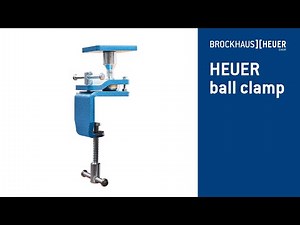 Ballclamp for HEUER bench vice - For more flexibility and ergonomics in your workshop