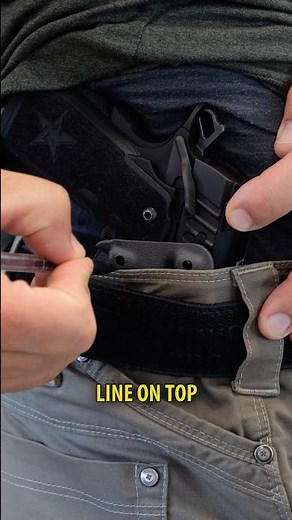How to set up your holster for the best comfort and concealment