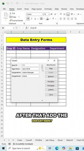 Excel Data Entry Tricks | Fast Data Entry Tips in Excel (Beginner to Advanced)