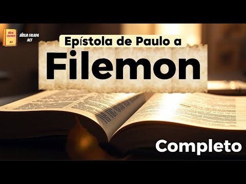 Epístola de Paulo a FILEMON - ACF l COMPLETO l Bíblia Falada