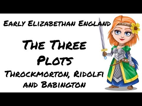 Early Elizabethan England 1558-1588: The Three Plots - Ridofli, Throckmorton & Babington