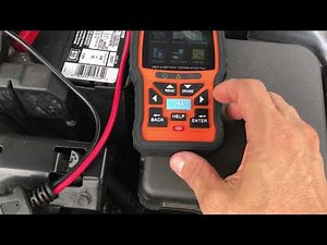 FOXWELL NT301 Plus Car OB2 Scanner, As compared to a dedicated battery load tester