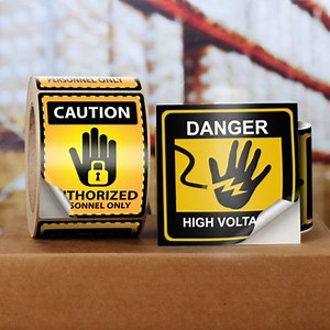 [Hot Item] New Design Custom Embossing Logo PVC Label