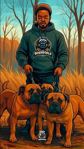 The Man Behind The Exotic Boerboels #boerboels #boerboelbreeders #protectiondogs #bigdogs