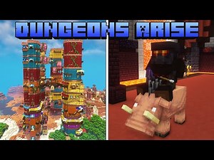 Dungeons arise. Hell in the ordinary world #4 Tutorial 1.16.5-1.20.1 (minecraft java)