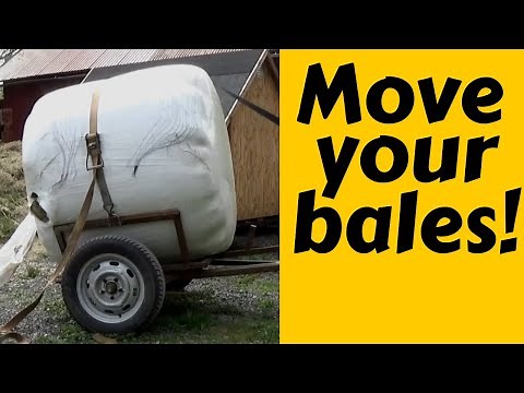 How I built an atv bale trailer from stuff I had lying around! And you can as well with these tips