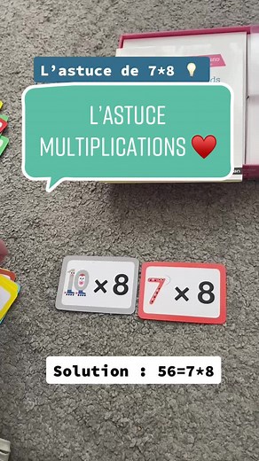 Mon enfant ne retient pas les multiplications. Comment l’aider ? Ici j’utilise le coffret « Je joue et j’apprends les multiplications » Nathan. Le lien est en bas sur mon profil TIK TOK Maths#education#mathematiques#chiffres#dysphasie#nathan#apprendreautrement#apprendre#apprendreenjouant#jejoueetjapprends#orthophonie#eduquer#ecole#dyslexie#japprends#montessori#jeuxeducatifs#educatifs#dyslexia#troublesdesapprentissages#orthophoniste#multiplication#ce2#cm1#cm2#tiktokacademie#ief#aesh#tsle#tdah#tro