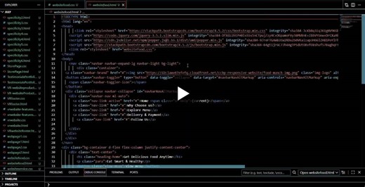 #frontenddevelopment #navbar #bootstrap #html #css #beginnerlevel #learningjourney | Chandu Boini