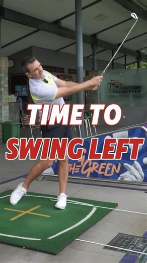 Why You Can't Swing Left (And How To Fix It) #GolfDrills #GolfRotation #StopFlipping