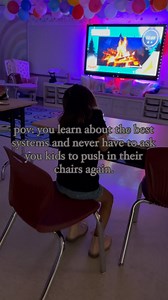 5 years ago I started the “t: tight tight” verbal cue (for the moments where I’m trying to get through the class and chairs are out blocking path—I’ve had several trip scares iykyk 😂) and l’ve never gone back! 👇🏼👇🏼👇🏼 The words “tight tight” are the magic cues for students to work closely to their desk and push in their chairs a bit —quickly and effectively. Best part? They love it! It’s a win win 🏅 It never gets old and most importantly it keeps us feeling tidy and safe as we walk throug