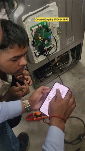 double door fridge Circuit diagram knowledge #mitechnical #electrician #viral#ac#viralpost#ytshorts