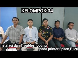 Instalasi dan Troubleshooting pada printer Epson L120