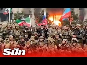 Chechen forces claim 'victory over Mariupol' as Ukrainians inside Azovstal keep up the fight