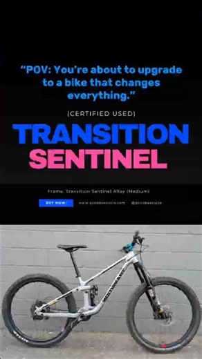 Transition Sentinel Alloy Fox 36 Factory, GX Eagle #TransitionSentinel #GoodbyeCycle #BikeForSale