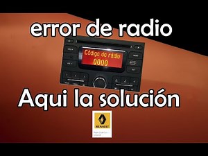 Como Desbloquear Radio renault Duster 2020