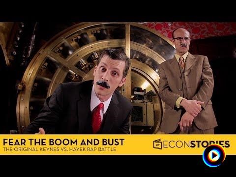 "Fear the Boom and Bust" a Hayek vs. Keynes Rap Anthem by Hayek vs. Keynes