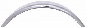 Single Axle Trailer Fender for Enclosed Trailers - Cold Rolled Steel - 8" Wheels - Qty 1 etrailer Tr