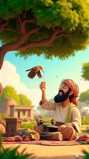 Sparrow return needle to tailor | #ai #tailor #sparrow