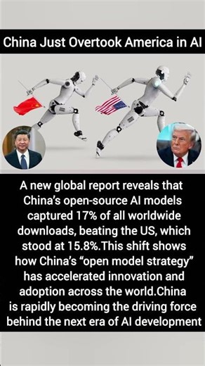 China Beats the US in Open AI Models