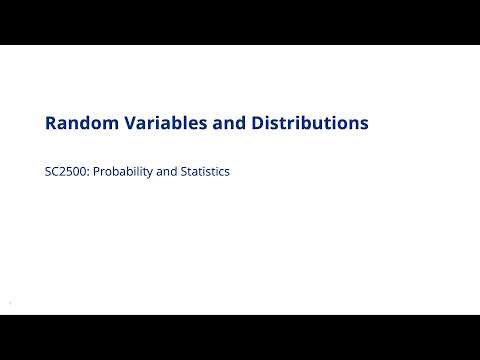 SC2500 (NTU, AY2025--2026): 3-1. random variables and distribution (random variables)