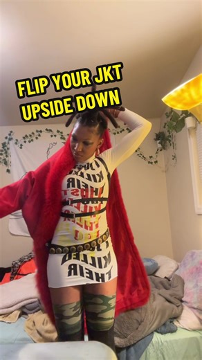 Creative Jacket Styling Hack: Flip It Upside Down