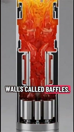 How a Silencer ACTUALLY Works (It's Not Silent) 🔫🤫 #Shorts #facts #3danimation #science