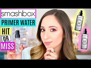SMASHBOX PRIMER WATER HOW TO USE | WEAR TEST AND REVIEW (on DRY SKIN!!)