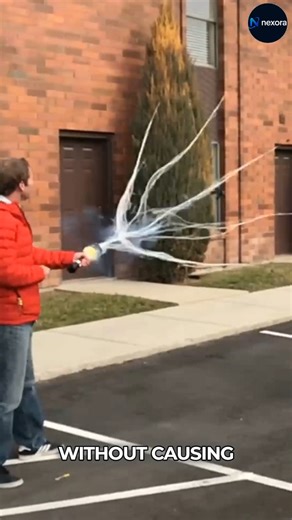 The Net Gun That Stops Anyone in Seconds #NonLethalDefense #SecurityTech #SmartGadgets #Shorts | Nexora