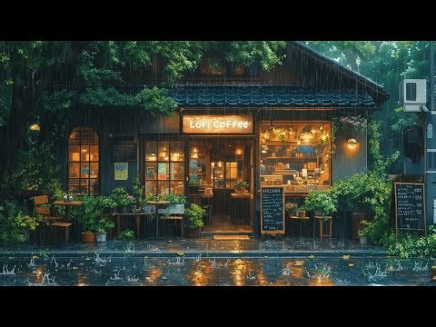 Summer Rain Coffee ☕ Chill Lo-Fi Hip Hop Beats to Relax, Study & Focus