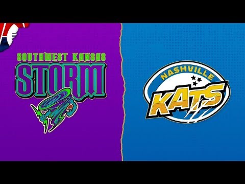 Southwest Kansas Storm vs Nashville Kats Semifinal Showdown | AF1 Highlights & Every TD