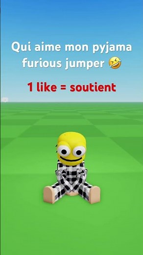 Subscribe if you like my furious jumper roblox pajamas 🤣