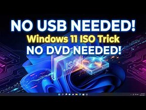 How to Install ISO Files in Windows 11 (No USB or DVD Needed)
