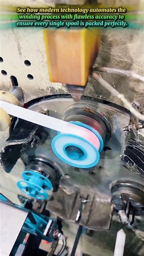 High Speed Industrial Winding Process For Small Plastic Spools