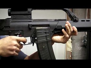 H&K SL8/ G-36 Conversion Extended Bolt Release Test.