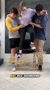 553K views · 3.1K reactions | Wooden bridge Engineering Student Final Test! #viralreelschallenge #woodenbridge #engineering | kwentong Barbero | Facebook